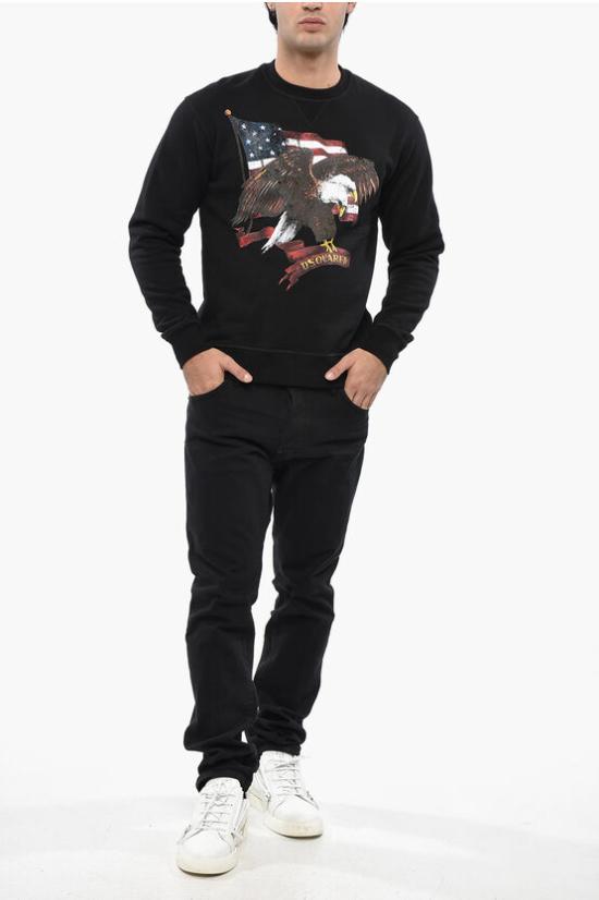  디스퀘어드2 긴팔 티셔츠 S71GU0601S25516900 Black - DSQUARED2