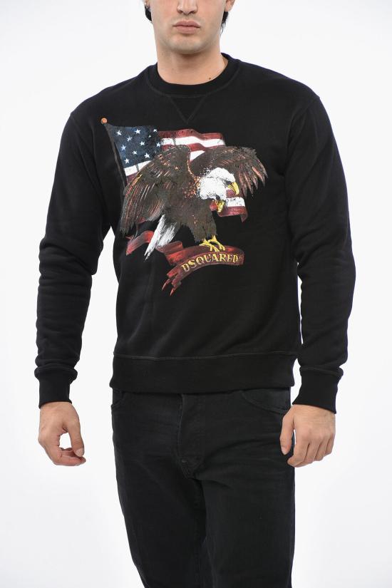  디스퀘어드2 긴팔 티셔츠 S71GU0601S25516900 Black