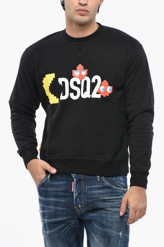  디스퀘어드2 후드 티셔츠 S71GU0638S25516900 Black