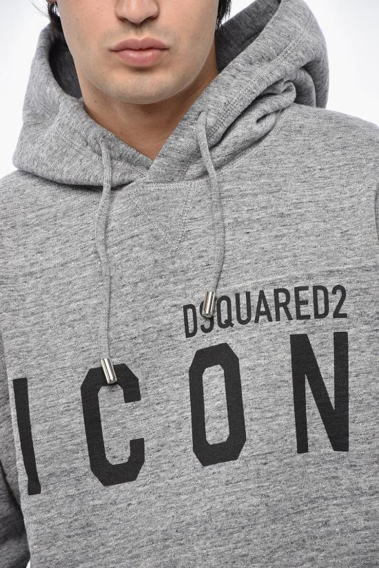  디스퀘어드2 후드 티셔츠 S79GU0085S25477860M Gray - DSQUARED2