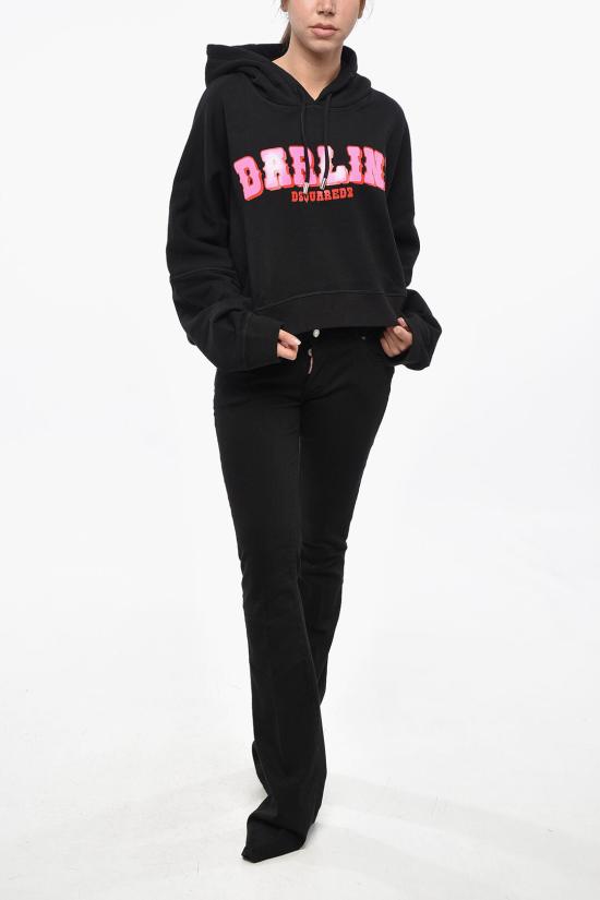  디스퀘어드2 후드 티셔츠 S72GU0442S25516900 Black - DSQUARED2