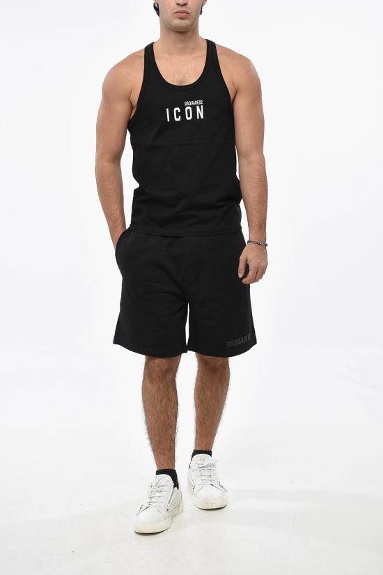  디스퀘어드2 민소매 티셔츠 S79NL0001S23009900 Black - DSQUARED2
