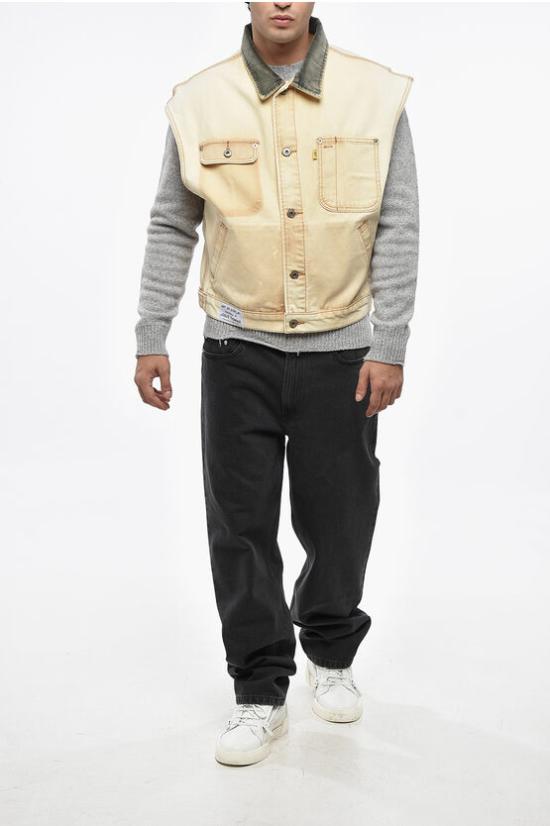  갤러리 디파트먼트 데님 자켓 LGV 6059 TAN Beige - GALLERY DEPT