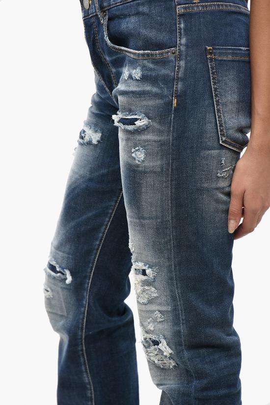  디스퀘어드2 데님 팬츠 S72LB0662 S30789 470 Blue - DSQUARED2