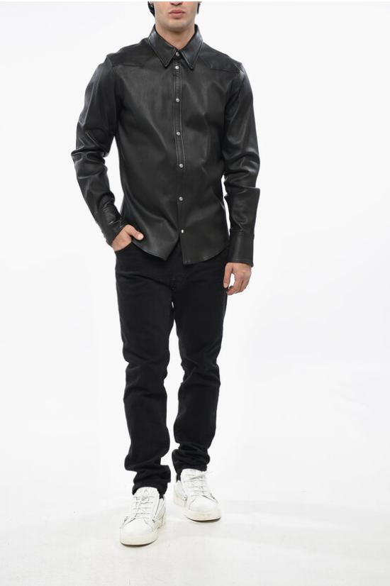  디스퀘어드2 가죽 자켓 S71DM0663SY1521900 Black - DSQUARED2