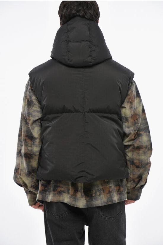  베이컨 패딩 조끼 BACPIGIL473 BLACK Black - BACON