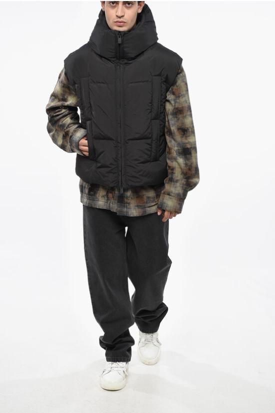  베이컨 패딩 조끼 BACPIGIL473 BLACK Black - BACON