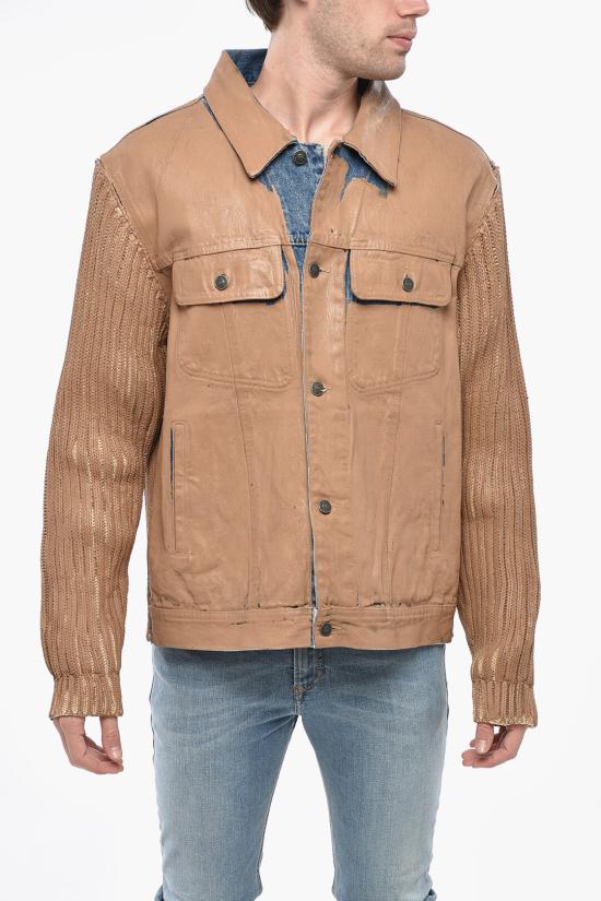  디젤 데님 자켓 A06737 0DLAW 79G Beige