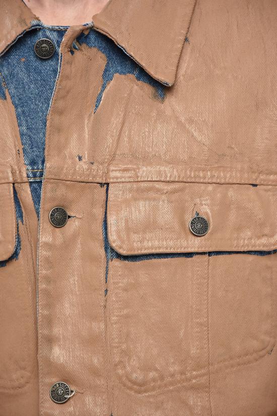  디젤 데님 자켓 A06737 0DLAW 79G Beige - DIESEL