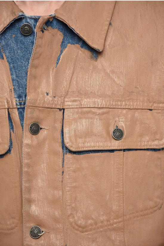  디젤 데님 자켓 A06737 0DLAW 79G Beige - DIESEL