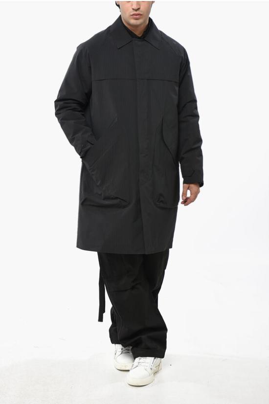  Adhoconcept 트렌치 코트 144I423R0107 Black - OTHER BRANDS