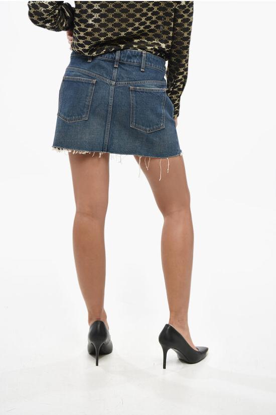  셀린느 데님 스커트 2S299107P 08DL Blue - CELINE