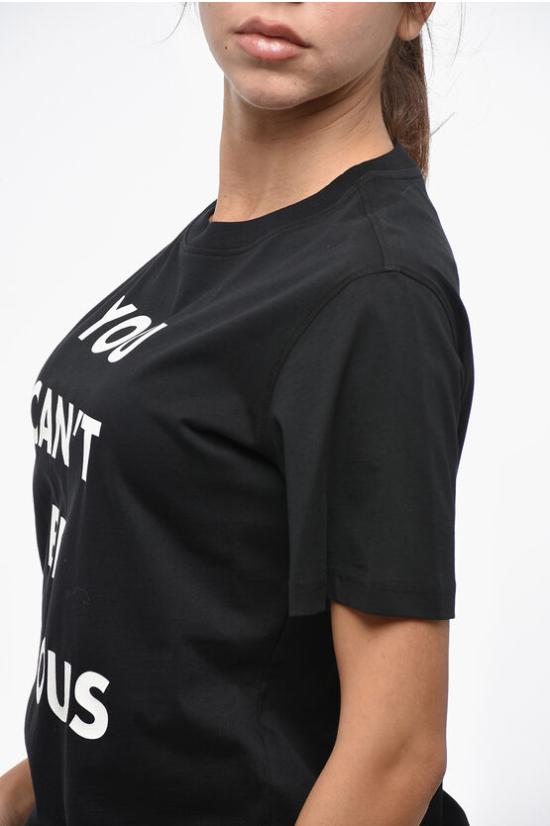  모스키노 반팔 티셔츠 A0708 5541 1555M Black - MOSCHINO