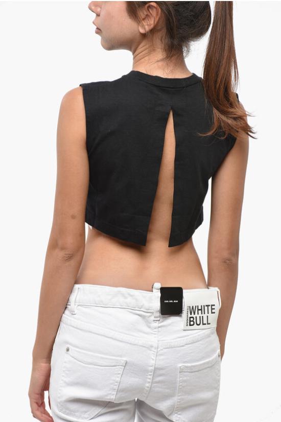  디스퀘어드2 민소매 티셔츠 S80NC0001S20694900 Black - DSQUARED2