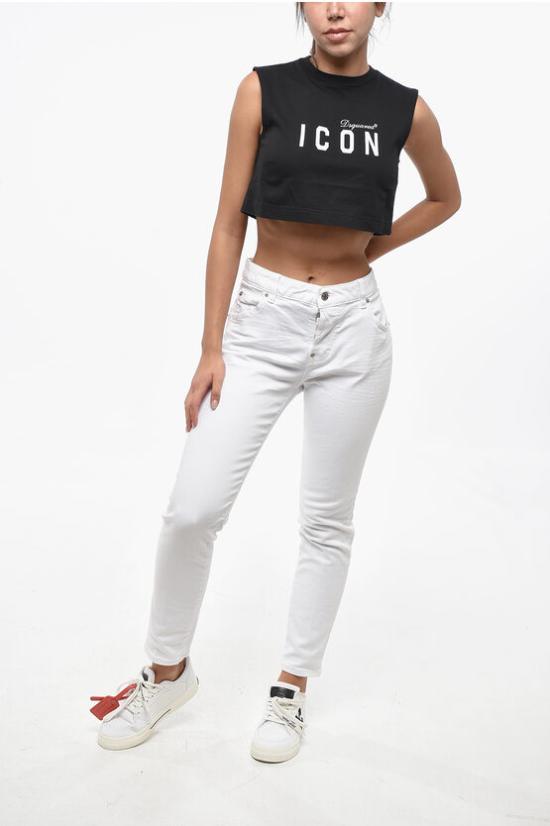  디스퀘어드2 민소매 티셔츠 S80NC0001S20694900 Black - DSQUARED2