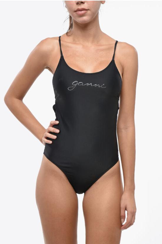  가니 원피스 수영복 A6064 099 Black