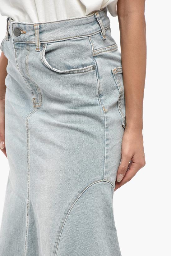  가니 데님 스커트 J1474 091 Blue - GANNI