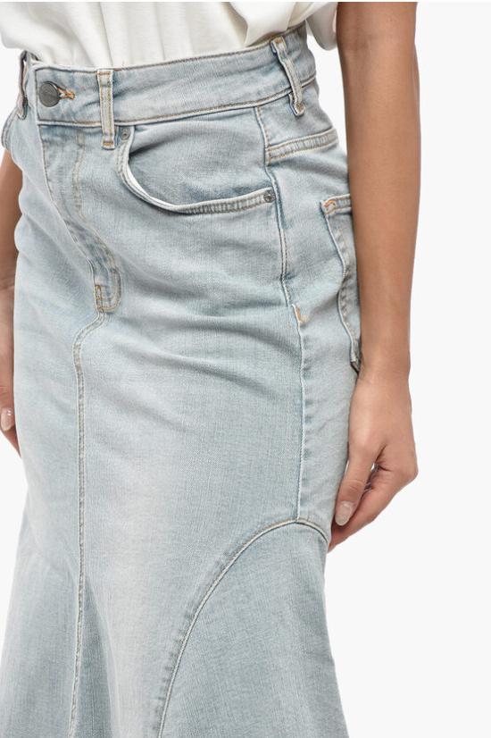  가니 데님 스커트 J1474 091 Blue - GANNI