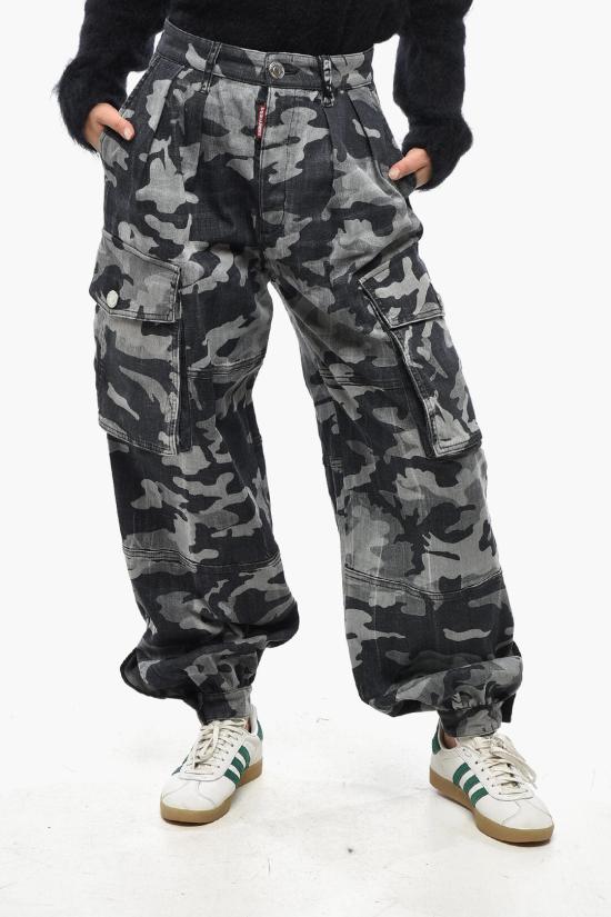  디스퀘어드2 스트레이트 팬츠 S75KB0345S30357900 Gray