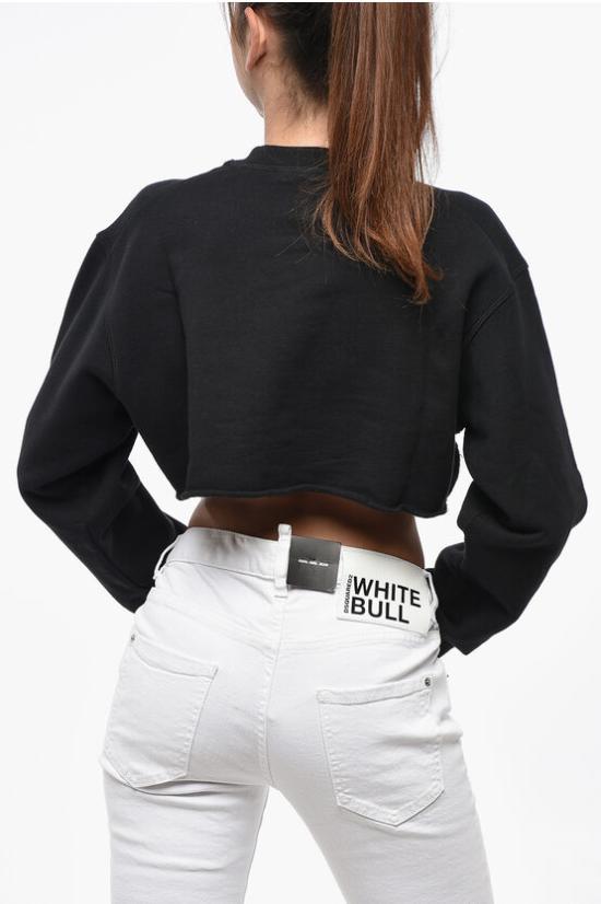  디스퀘어드2 긴팔 티셔츠 S80GU0043S25516965 Bianco Nero - DSQUARED2