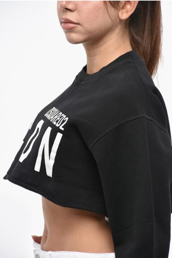  디스퀘어드2 긴팔 티셔츠 S80GU0043S25516965 Bianco Nero - DSQUARED2