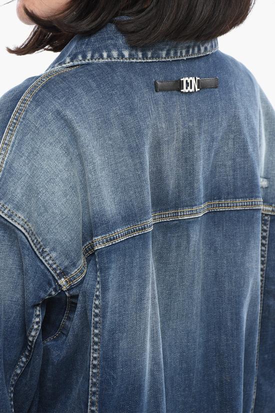  디스퀘어드2 데님 자켓 S80AM0036S30789470 Blue - DSQUARED2