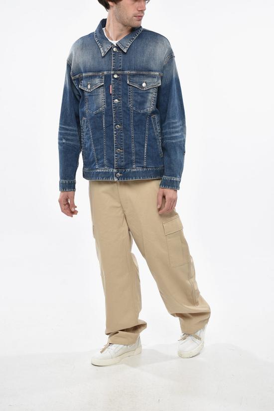  디스퀘어드2 데님 자켓 S80AM0036S30789470 Blue - DSQUARED2