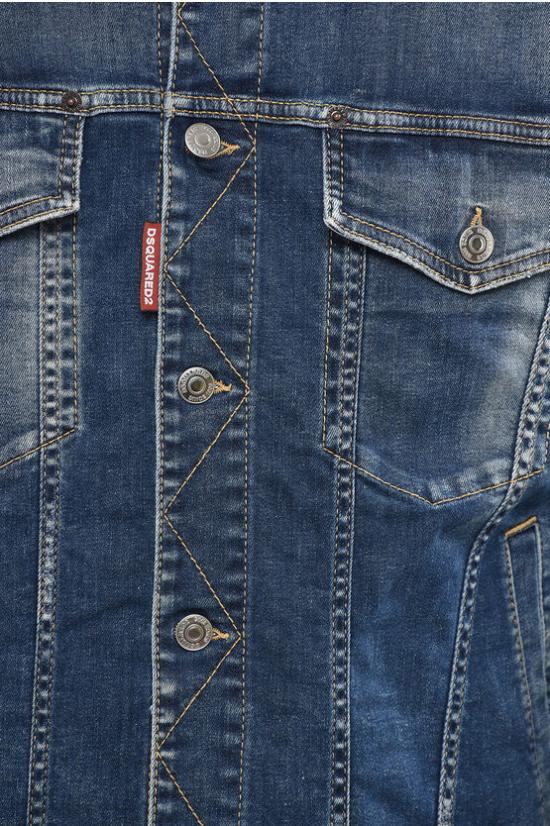  디스퀘어드2 데님 자켓 S80AM0036S30789470 Blue - DSQUARED2