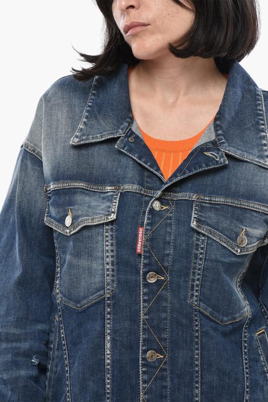 디스퀘어드2 데님 자켓 S80AM0036S30789470 Blue - DSQUARED2