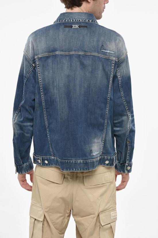  디스퀘어드2 데님 자켓 S80AM0036S30789470 Blue - DSQUARED2