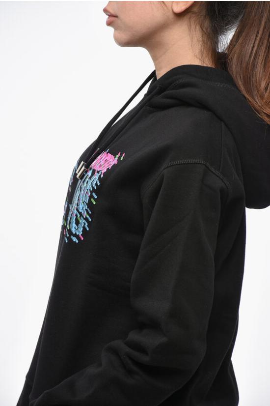  디스퀘어드2 후드 티셔츠 S80GU0093S25516900 Black - DSQUARED2