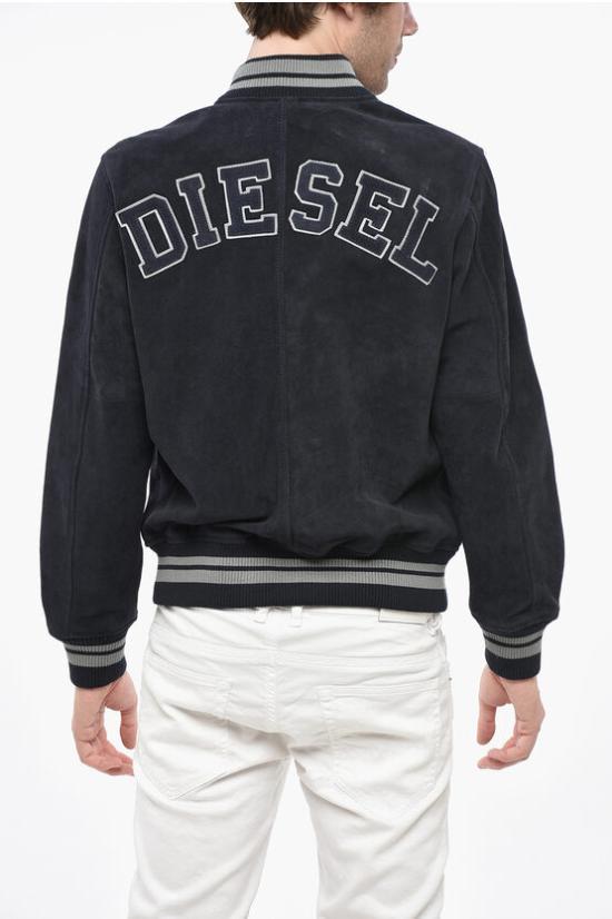  디젤 가죽 자켓 A15722 RLJBR 81E Blue - DIESEL