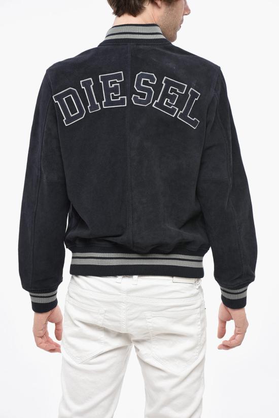  디젤 가죽 자켓 A15722 RLJBR 81E Blue - DIESEL