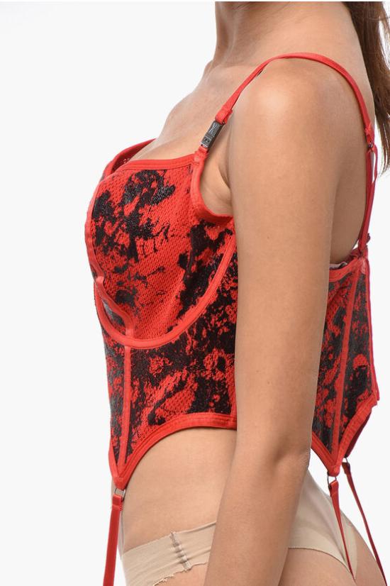  디젤 브라 A15616 0LKBZ E7066 Nero Rosso - DIESEL