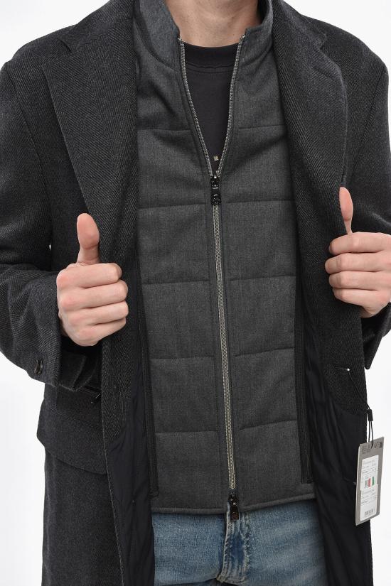  꼬르넬리아니 코트 261590 2612500 013 Gray - CORNELIANI