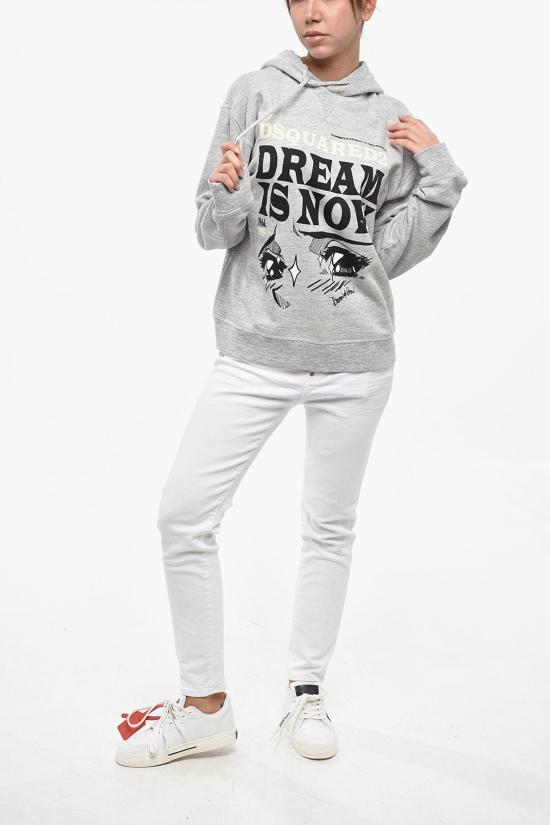  디스퀘어드2 후드 티셔츠 S75GU0480S25061856M Gray - DSQUARED2