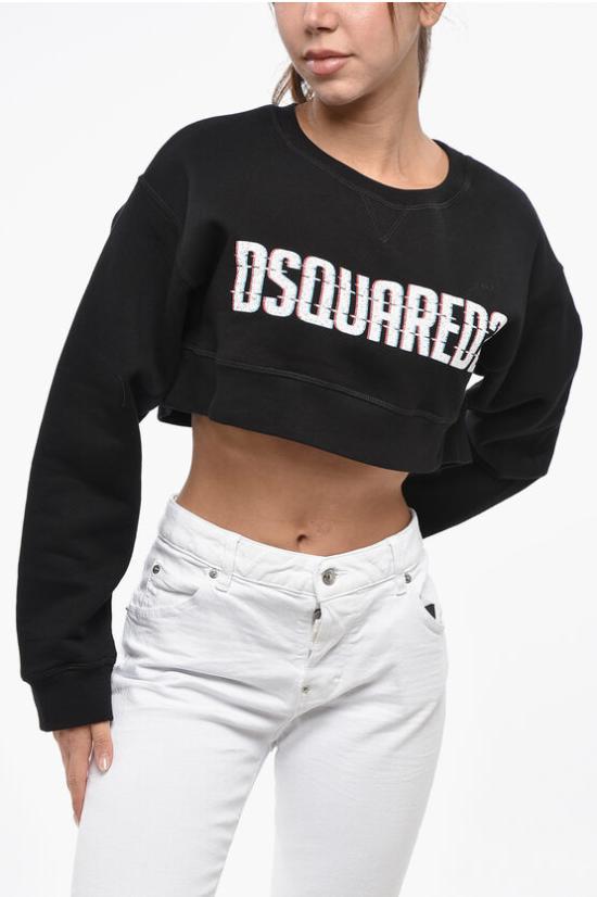  디스퀘어드2 긴팔 티셔츠 S75GU0488S25516900 Black