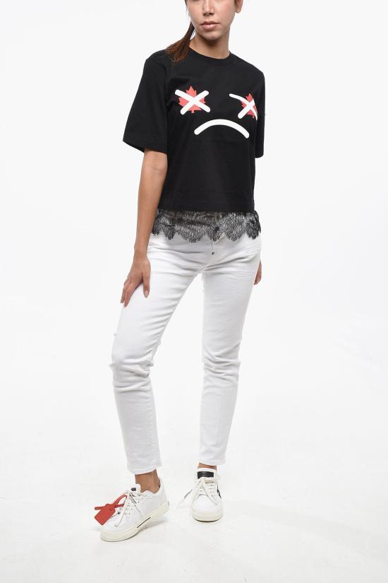  디스퀘어드2 반팔 티셔츠 S75GD0363S23009900 Black - DSQUARED2