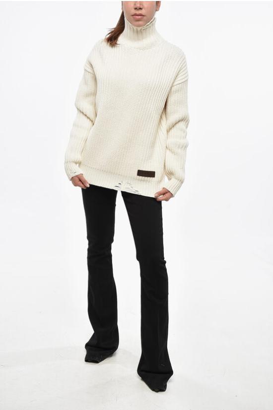  디스퀘어드2 터틀넥 S75HA1231S18299101 White - DSQUARED2