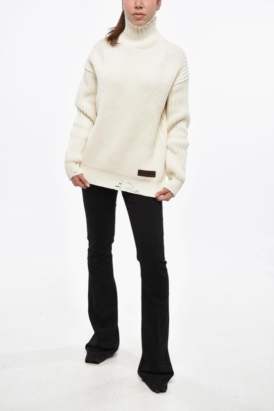  디스퀘어드2 터틀넥 S75HA1231S18299101 White - DSQUARED2