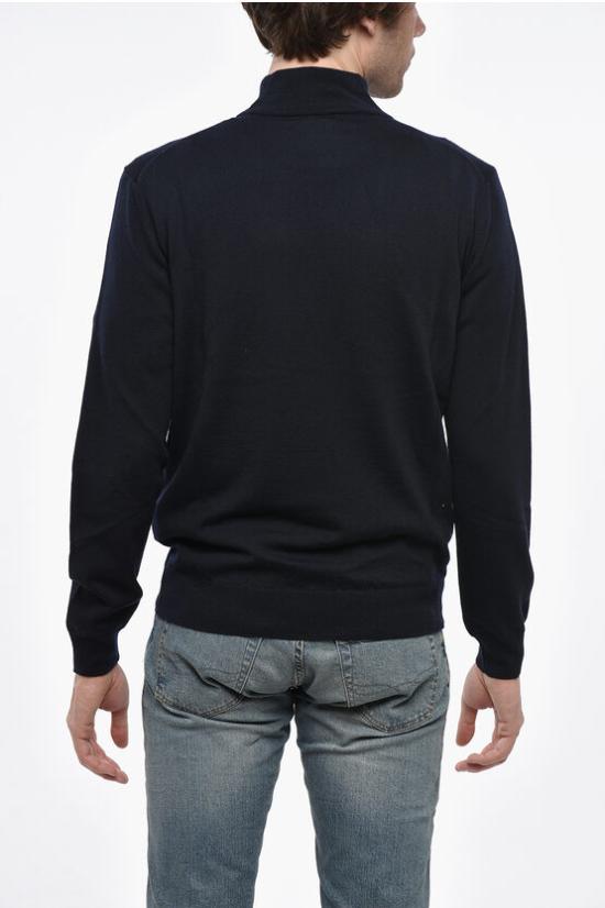  꼬르넬리아니 터틀넥 26M503 2625100 001 Blue - CORNELIANI