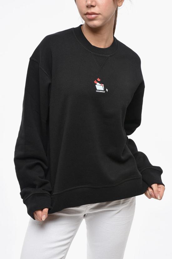  디스퀘어드2 긴팔 티셔츠 S75GU0493S25516900 Black