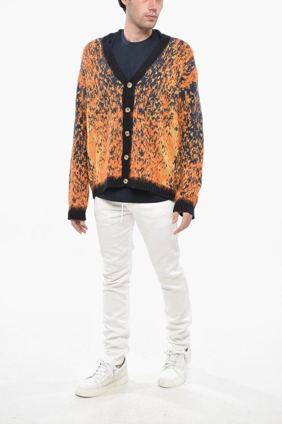  디젤 가디건 A14918 0QKAI 3DK Orange - DIESEL