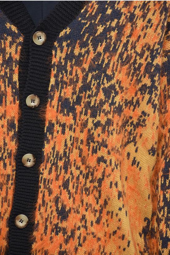  디젤 가디건 A14918 0QKAI 3DK Orange - DIESEL