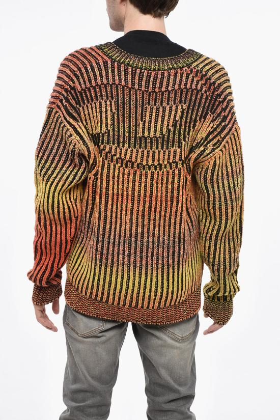  디젤 가디건 A15192 0QDAH 3DK Orange - DIESEL