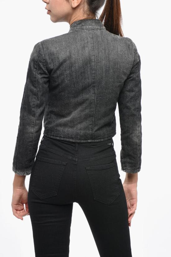  발렌시아가 데님 자켓 790500TQW58 1083 Gray - BALENCIAGA