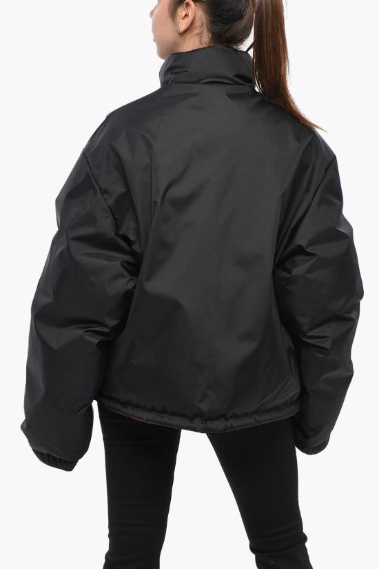  발렌시아가 숏패딩 808794TRO18 6400 Nero Rosso - BALENCIAGA