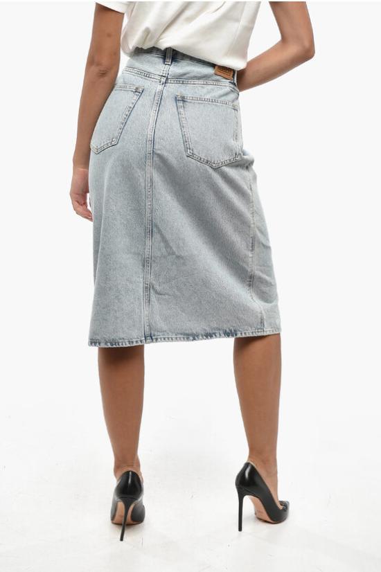  토템 데님 스커트 243 WRB0193 FB0045 184C Blue - TOTEME