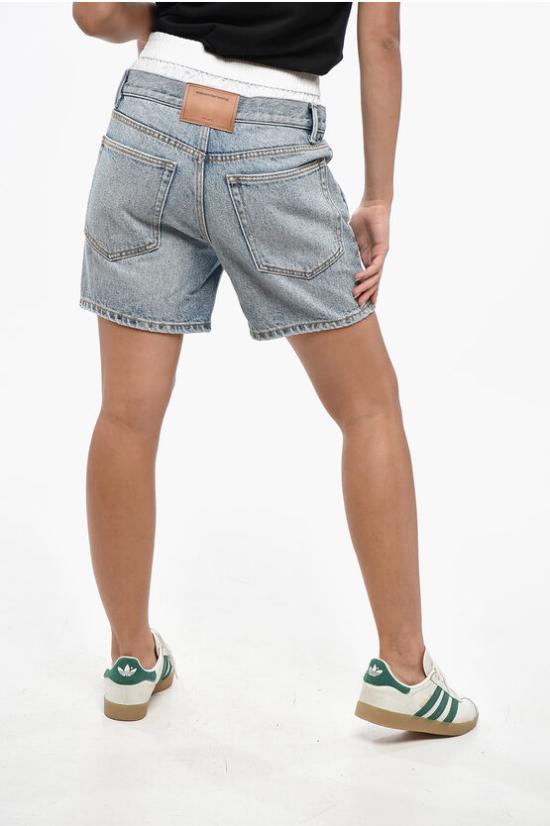  알렉산더 왕 데님 숏팬츠 4DC3244404 471A Blue - ALEXANDER WANG