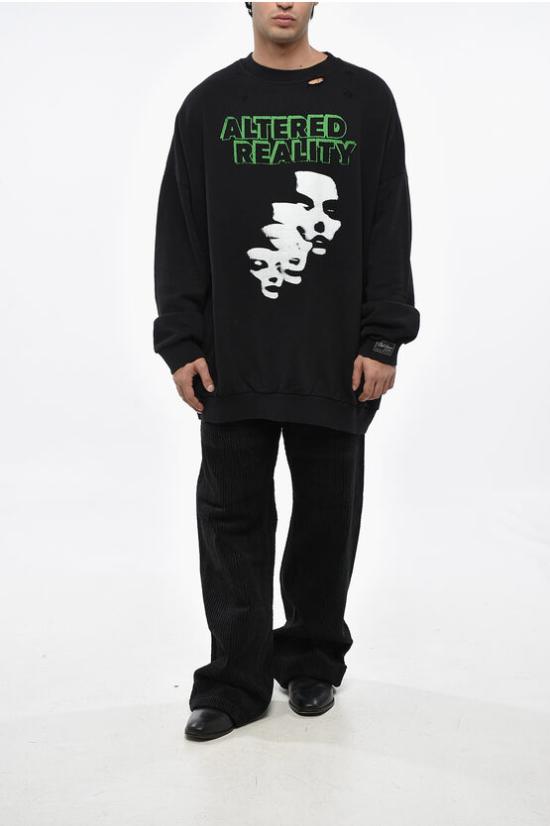  라프 시몬스 긴팔 티셔츠 222 M168 0099 Black - RAF SIMONS